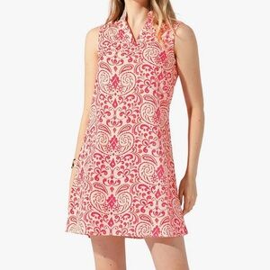 Allegra K Women's Retro Size XL Sleeveless Casual Loose V‎ Neck A Line Dress